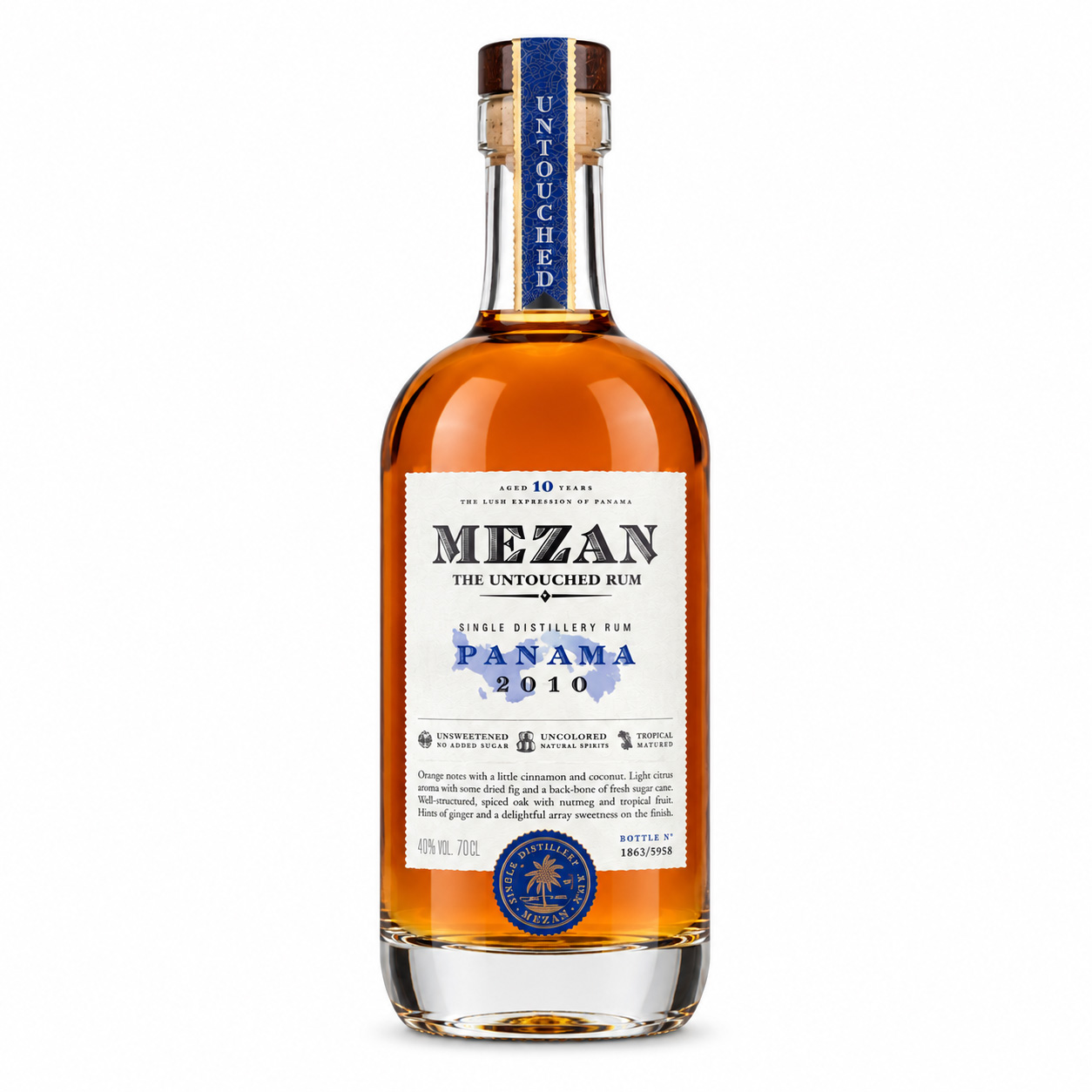 Mezan Panama 2010 – Rhum millésimé